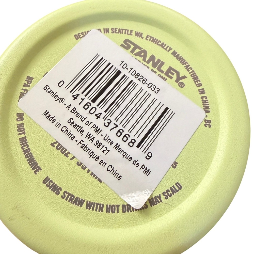 Stanley Tumbler Unisex 20oz Citron Vacuum Insulated Stainless Steel Quencher - Picture 2 of 5